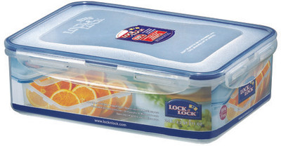 Lock & Lock Multi-Purpose Storage Container - 2100 ml Plastic Grocery Container(Blue, Clear) Lock & Lock Multi-Purpose Storage Container - 2100 ml Plastic Grocery Container(Blue, Clear)