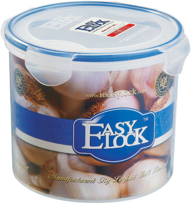 

Easy Lock Stackable 100% Airtight & Leakproof, Reusable, BPA Free, FDA Approved - 2000 ml PP (Polypropylene) Grocery Container(Clear, Blue), Blue;clear