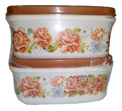 

Nayasa Easy BDLX 13 - 1000 ml PP (Polypropylene) Grocery Container(Pack of 2, Brown)