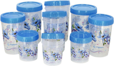 

Flipkart SmartBuy 9 Piece Kitchen Storage Containers(Pack of 9, Blue)