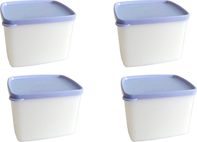 

Tupperware - 700 ml Plastic Grocery Container(Pack of 4, Blue)