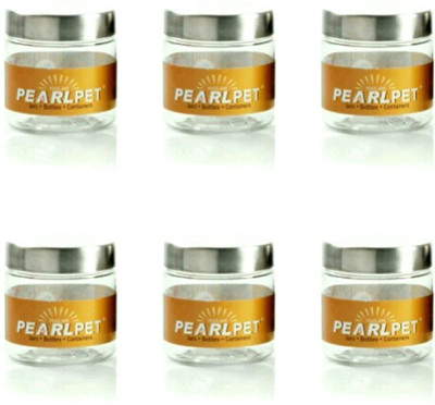 

Pearlpet - 300 ml, 500 ml PP (Polypropylene) Grocery Container(Pack of 6, Clear)