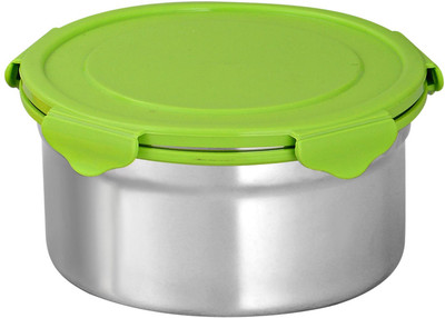 

Deseo - 1050 ml Steel Grocery Container(Green)