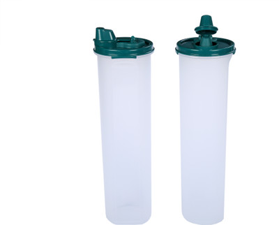 Signoraware Easy Flow Jumbo - 1100 ml Plastic Fridge Container(Pack of 2, Green)