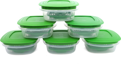 27% OFF on Cuttingedge VEGGIE FRESH - 335 ml PP (Polypropylene) Grocery Container(Pack of 6, Green) 27% OFF on Cuttingedge VEGGIE FRESH - 335 ml PP (Polypropylene) Grocery Container(Pack of 6, Green)