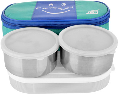 

Manoramaenterprises - 1 L Steel Grocery Container(Pack of 3, Multicolor)
