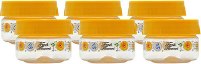 31% OFF on GPET Print Magic Container - Yellow - Set of 6 - 50 ml Plastic Food Storage(Pack of 6, Yellow)