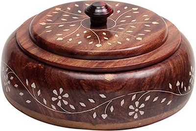 

Fab Handicraft - 350 ml Wood Spice Container(Brown)