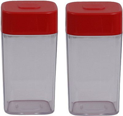 

Tupperware - 560 ml Plastic Grocery Container(Pack of 2, White)