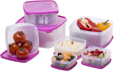 

Varmora - 8650 ml PP (Polypropylene) Grocery Container(Pack of 7, Multicolor)