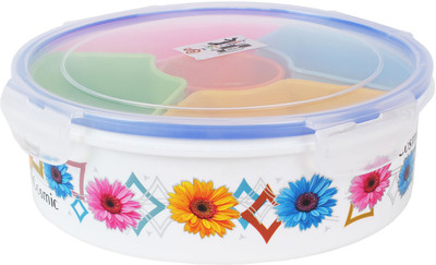 

Stylobby - 800 ml Plastic Grocery Container, Spice Container(White)