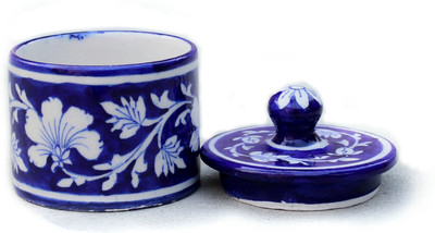 

Blue Decor - 100 ml Stoneware Grocery Container(Multicolor)