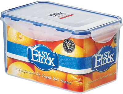 

Easy Lock Stackable 100% Airtight & Leakproof, Reusable, BPA Free, FDA Approved - 2000 ml PP (Polypropylene) Grocery Container(Clear)