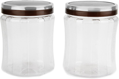 

Steelo 2 Pieces PET - Skona - 1100 ml Plastic Food Storage(Pack of 2, Clear)