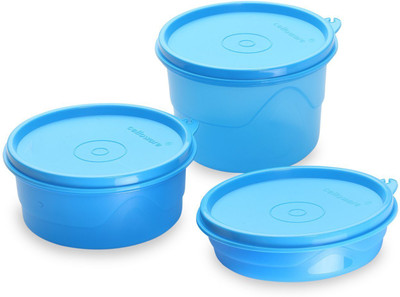 

Cello - 225 ml, 375 ml, 550 ml Plastic Grocery Container(Pack of 3, Blue)