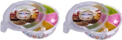 Nayasa SPICE CONTAINER  - 1500 ml Plastic Spice Container(Pack of 2, Multicolor) at flipkart