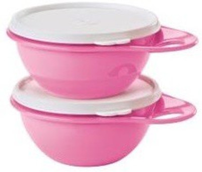 

Tupperware - 600 ml, 600 ml Plastic Grocery Container(Pack of 2, Pink)