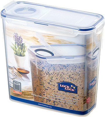 

Lock & Lock Slender Container - 3400 ml Plastic Grocery Container(Blue, Clear)