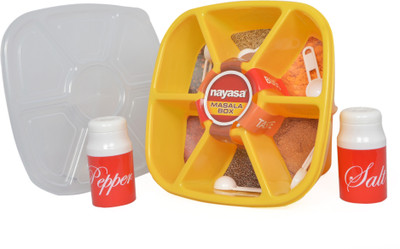 

Nayasa - 300 ml Plastic Spice Container(Yellow)