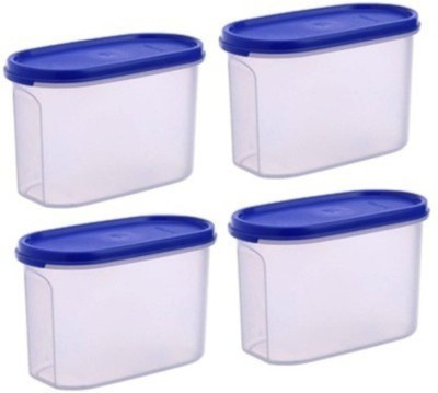 38% OFF on Tupperware Modular Mates 1.1 Ltrs - 1100 ml Plastic Grocery Container(Pack of 4, Blue, White) 38% OFF on Tupperware Modular Mates 1.1 Ltrs - 1100 ml Plastic Grocery Container(Pack of 4, Blue, White)