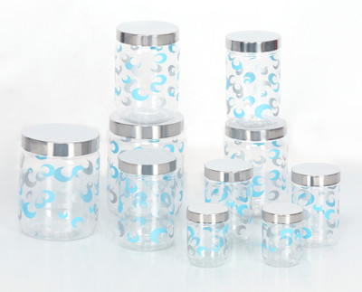 17% OFF on Steelo 10 Pieces PET - Selo - 500 ml, 800 ml, 1800 ml, 200 ml, 1100 ml Plastic Grocery Container(Pack of 10, Clear) 17% OFF on Steelo 10 Pieces PET - Selo - 500 ml, 800 ml, 1800 ml, 200 ml, 1100 ml Plastic Grocery Container(Pack of 10, Clear)