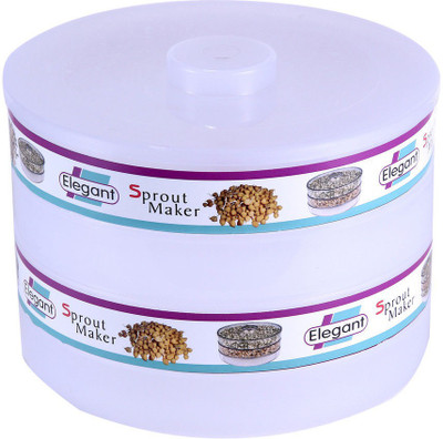 Your Choice Sprout Maker 3 Tier for Sprouts from Moong, Beans, Pulses - 1.8 ml Plastic Sprout Maker(White) Your Choice Sprout Maker 3 Tier for Sprouts from Moong, Beans, Pulses - 1.8 ml Plastic Sprout Maker(White)