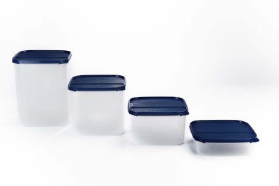 Signoraware Plastic Fridge Container  - 4500 ml, 2600 ml, 6500 ml, 1200 ml(Pack of 4, Blue)