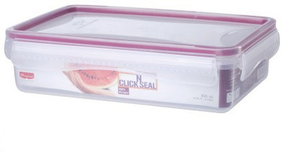 

Princeware - 890 ml Plastic Grocery Container(Pink, White)