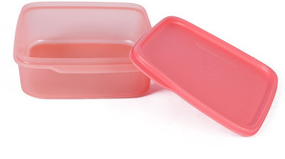 

Tupperware - 1.2 L PP (Polypropylene) Grocery Container(Red)
