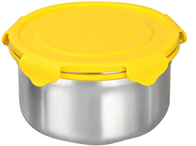 

Deseo Penta Lock 1050 ml Food Container Yellow - 1050 ml Steel Grocery Container(Yellow)