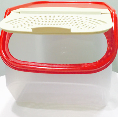 

Tupperware Access Mate - 5 L PP (Polypropylene) Grocery Container(Red)