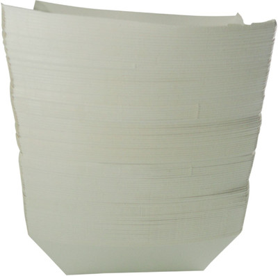 

BuyersChowk - 500 ml Paper Grocery Container(Pack of 12, White)