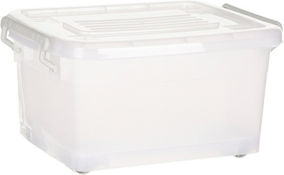 

Howards Easi Storage Stackable Plastic Container 15L - Pack of 2 - 15 L Plastic Utility Box(Pack of 2, White)