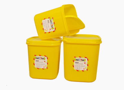 

Nayasa - 6000 ml, 8000 ml, 11000 ml Polypropylene Grocery Container(Pack of 3, Yellow)