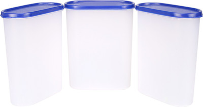 

Tallboy Mahaware Space Saver Container 2400ml Set Of 3 - 2400 ml Plastic Grocery Container(Pack of 3, White)