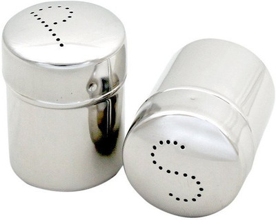 

Mayur Exports - 50 ml Steel Spice Container(Pack of 2, Silver)