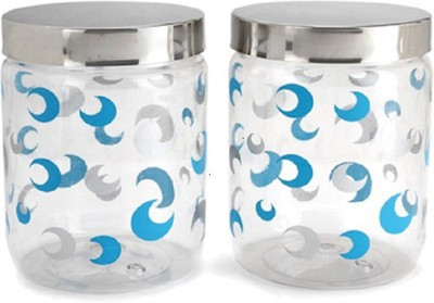 

Steelo 2 Pieces PET - Selo - 1800 ml Plastic Food Storage(Pack of 2, Clear)