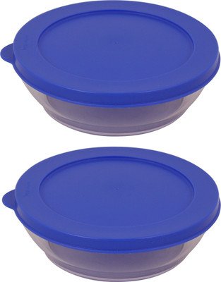 

Tupperware - 410 ml Plastic Grocery Container(Pack of 2, Blue)