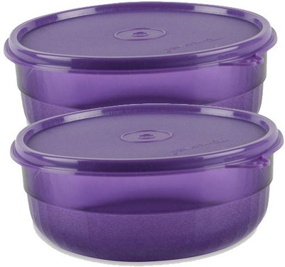 

Tupperware - 400 ml PP (Polypropylene) Grocery Container(Pack of 2, Purple)