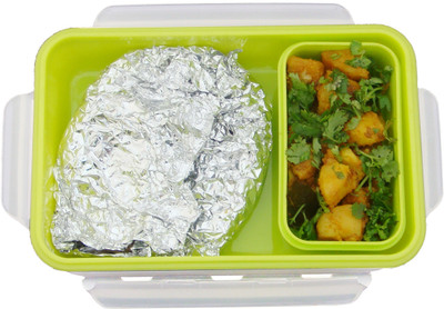 

Incrizma - 800 ml, 200 ml Plastic Grocery Container(Pack of 2, Green)