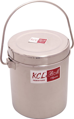 KCL Steel Grocery Container  - 2000 ml(Silver)