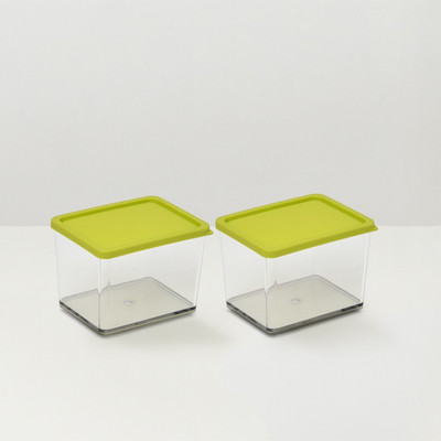 

Disha Marketing Disha Transparent Container 375 ml - 0.375 L Plastic Grocery Container(Pack of 2, Clear)