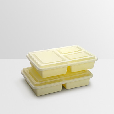 

Disha Marketing - 500 ml Plastic Grocery Container(Pack of 2, Yellow)