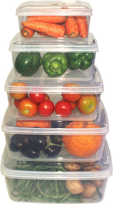 51% OFF on Chetan Fresh Pack - 1000 ml, 2000 ml, 2750 ml, 4000 ml, 7000 ml Plastic Grocery Container(Pack of 5, White) 51% OFF on Chetan Fresh Pack - 1000 ml, 2000 ml, 2750 ml, 4000 ml, 7000 ml Plastic Grocery Container(Pack of 5, White)