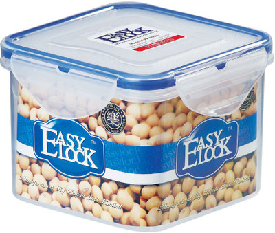 

Meded Easy Lock Stackable, Airtight, 100% Leakproof, Reusable, Square, BPA Free, FDA Approved - 700 ml Polypropylene Grocery Container(Clear)