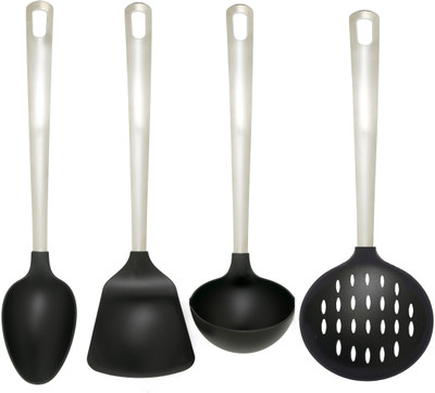 

jubilant Lifestyle JL105_SteelBlack_4 JL105_SteelBlack4 Black, Steel Kitchen Tool Set(Black, Steel)