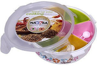 

Nayasa - 1500 ml Plastic Spice Container(Pack of 16, Multicolor)