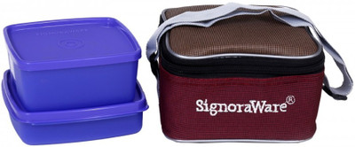 Signoraware Plastic Grocery Container  - 410 ml(Pack of 2, Blue)