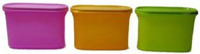 

Nayasa - 1200 ml Plastic Grocery Container(Pack of 3, Multicolor)