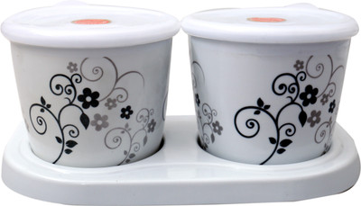 

Lumineck - 800 ml Melamine Grocery Container(White)